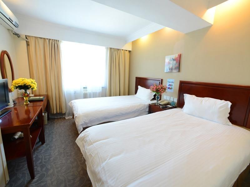 Greentree Inn Anhui Huaibei Renmin Road Business Hotel Екстер'єр фото